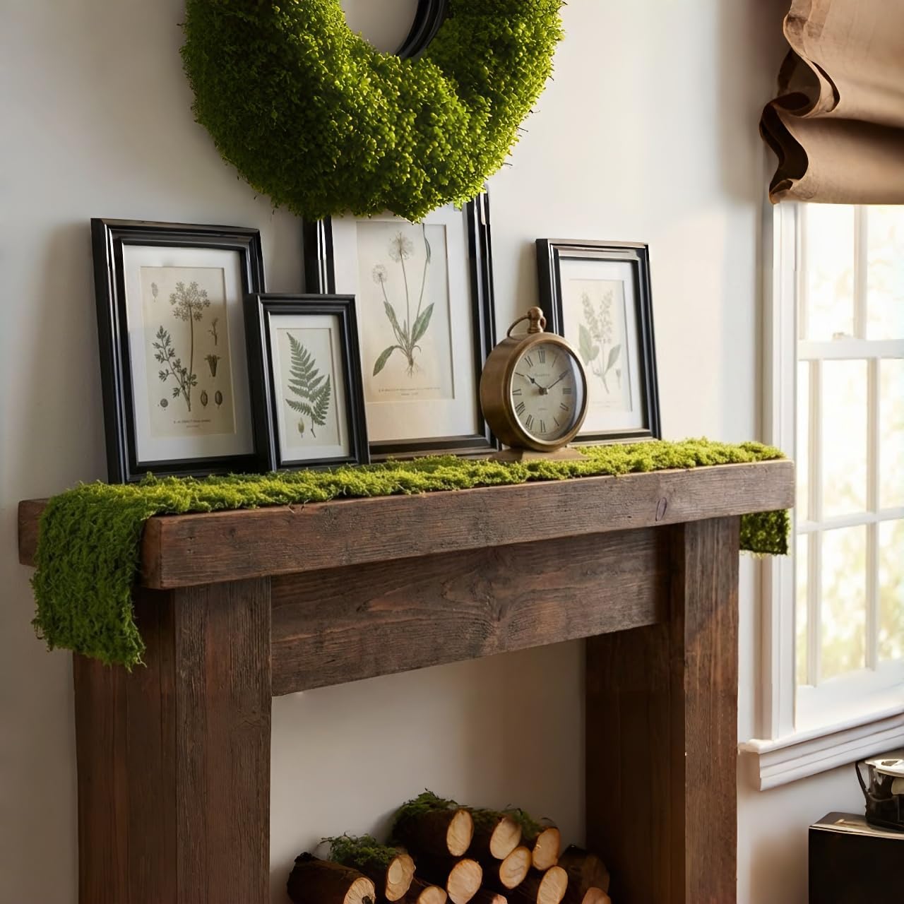 Artificial Moss Table Runner D - огляд і ціна Sphagnum Moss Dry