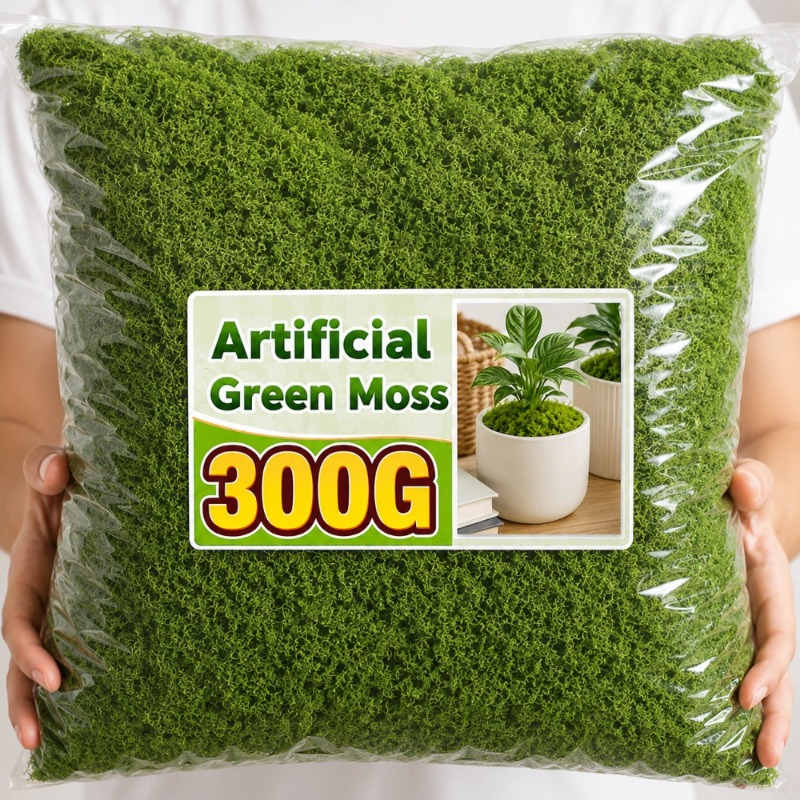 Artificial Green Moss Fake Mos - огляд і ціна Sphagnum Moss Dry